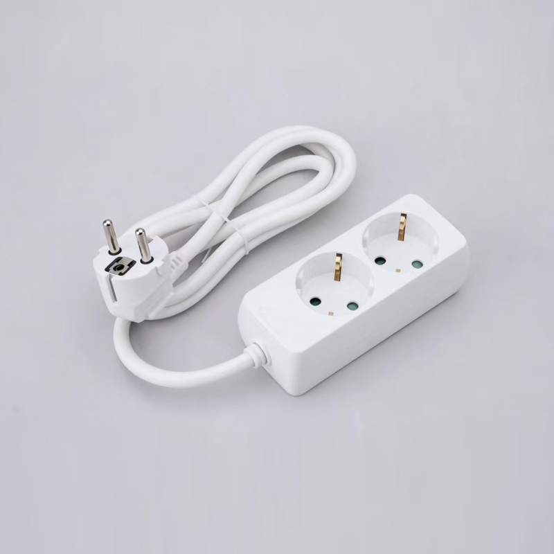 LOB-02 Tysk typ rektangulär formad 3-vägs grenuttag Multi-Socket
